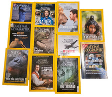 NATIONAL GEOGRAPHIC Magazin 13 Hefte 2012, 2013, 2018, 2019 guter Zustand Sammle