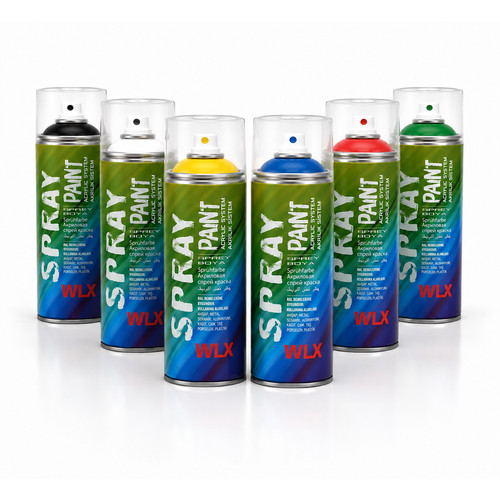 Sprayfarben set farben je - 6,