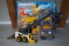 Playmobil City Action – 4041 Förderanlage mit Kompaktlader - guter Zustand