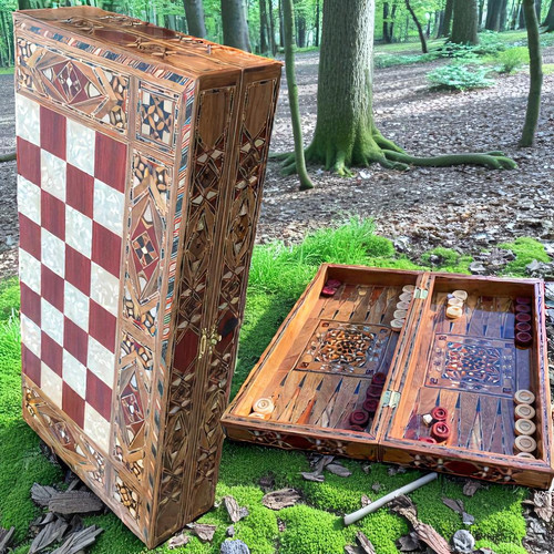 Luxus backgammon set - luxus,