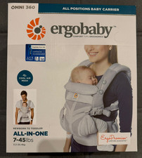 Babytrage Ergobaby Omni 360 Cool Air Mesh Grau 3,2-20,4Kg