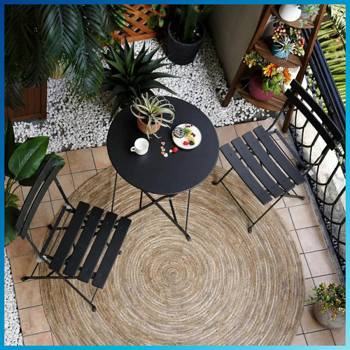 Bistro set teilig klappbar - bistro, 3-teilig