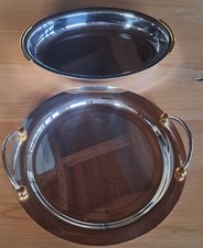 2 WMF Servierplatten 1x rund