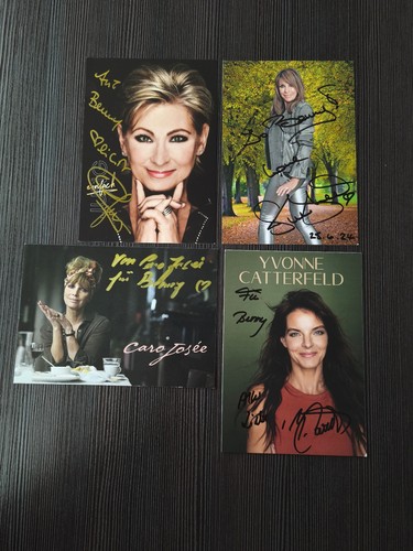 Original autogrammkarte aus - original,