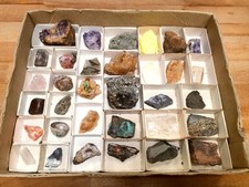 Mineralien/Mineraliensammlung - Konvolut/Lot/Flat/Kiste/Karton 08