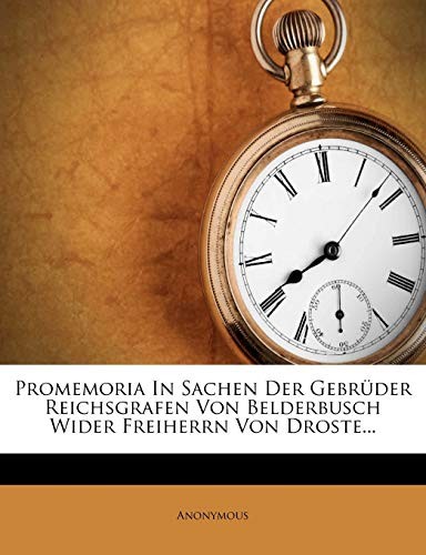 Anonymous promemoria in - anonymous,