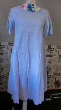 Kleid in Gr. XS/34 von Shein, hellblau