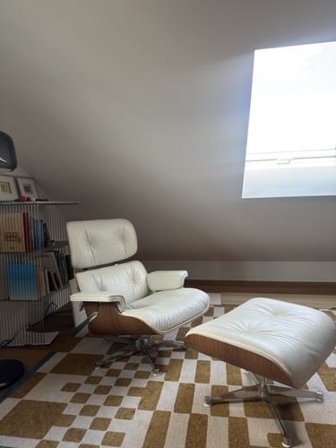 Vitra lounge chair ottoman - vitra, &