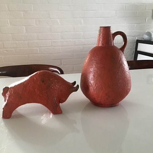 Ruscha vulcano stier bulle - ruscha, vulcano,stier,bulle