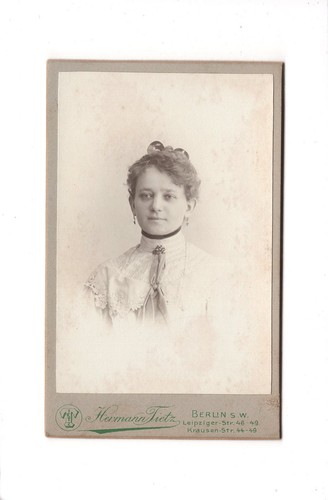 Cdv foto damenportrait - foto,