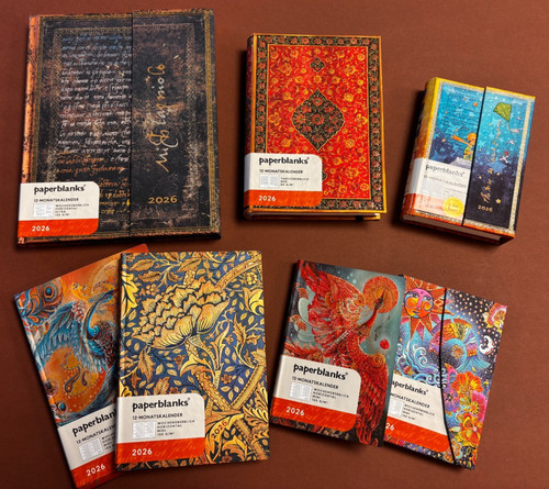 Paperblanks kalender 2026 - paperblanks,