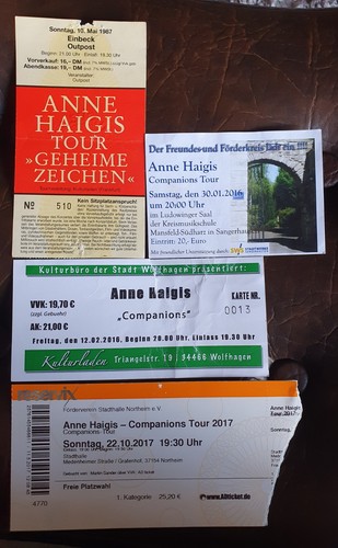 Alte konzert tickets - konzert, von