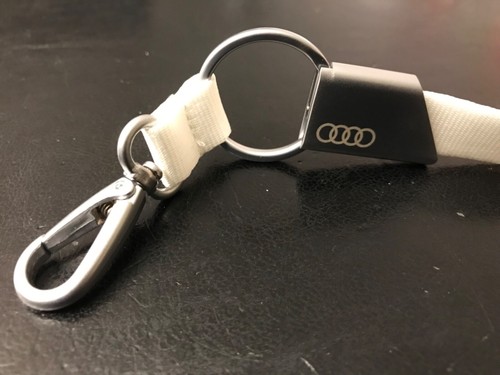 Schlüsselband audi weiß - audi,