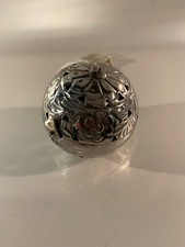 Antiker Weihrauchschwenker - versilbert - ca. 10 cm im Durchmesser