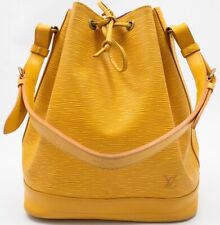 LOUIS VUITTON EPI NOE GRAND SCHULTERTASCHE SHOULDER BAG TASCHE GELB YELLOW LUXUS