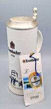 Krombacher Jahreskrug 1998 mit Zertifikat limitierte Auflage Zinndeckel H. 25cm