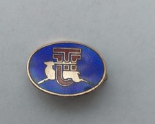 sehr alte UT Motorrad Brosche