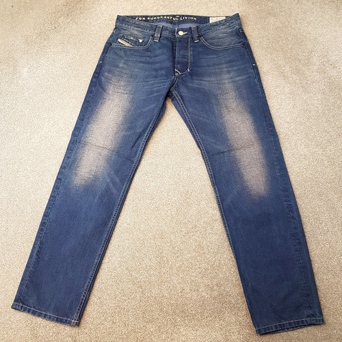 Diesel herren jeans 32x30 blau - jeans,