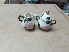 Villeroy Boch Wildrose Milchkännchen Und Zuckerdose Sehr Gut Erhalten
