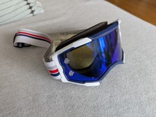 Scott Cross-/Enduro-Brille Fury Works Blau Weiß - Chromeblau | Neupreis 99 Euro