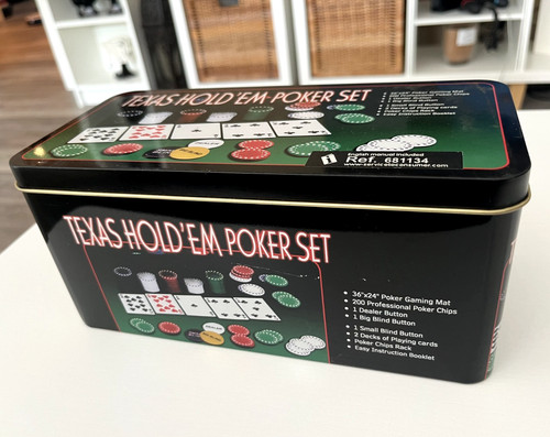 Texas hold poker - poker, set