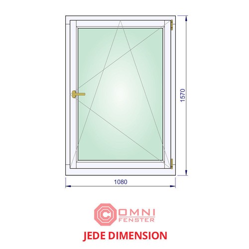 Holzfenster meranti 68 - iv,