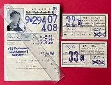 Ddr sicht wochenkarte - ddr, mit