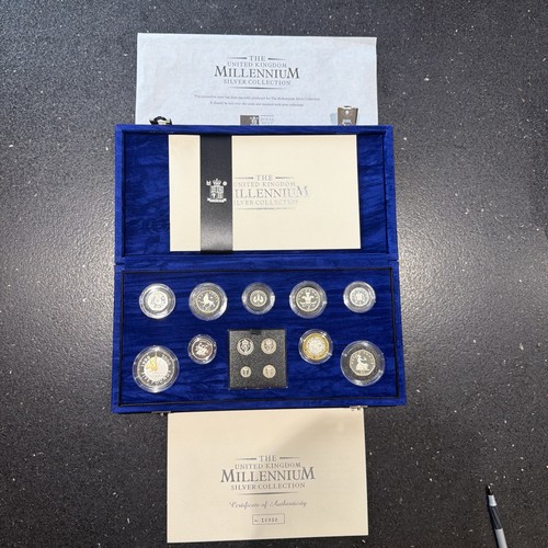 2000 silber münzsammlung - pp,