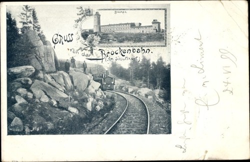 Brocken nationalpark harz - ak,