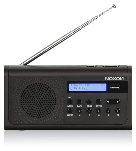 Noxon rigi schwarz dab - noxon,