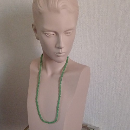 Grüne kalte perlenkette - grüne,
