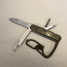 Vintage Aitor GAK Bundeswehr Bund Taschenmesser Klappmesser Säge Knife #I2