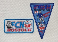Alte FC Hansa Rostock Fan Aufnäher für Sammler 