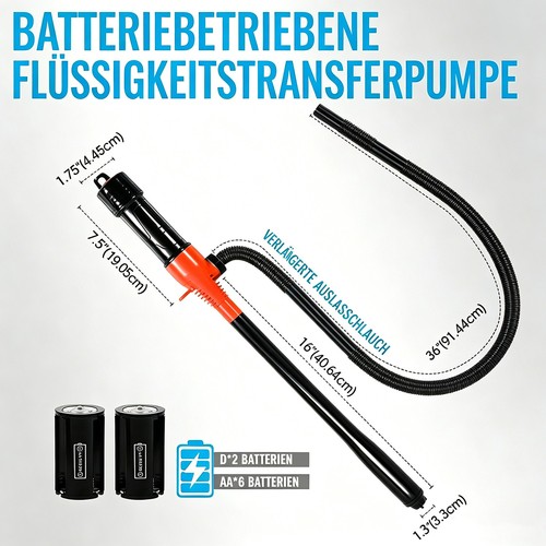 Neu fasspumpe kanisterpumpe - neu,