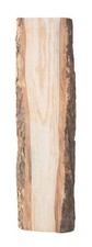 Eichenschwarten Brett ca. 50 x 12 cm Natur Baumrinde Rindenholz Kerzendekoration
