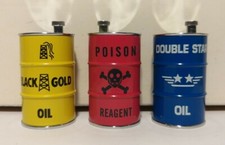 3 GAS LIGHTERS BARREL OF