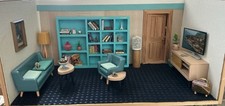 Puppenstube  Wohnzimmer Mit