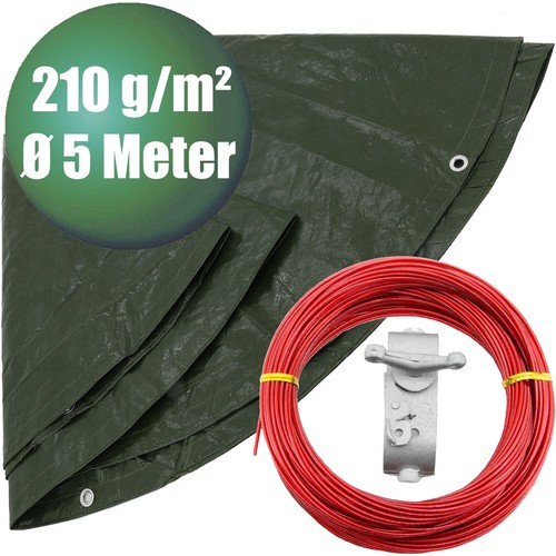 Abdeckplane rund meter - abdeckplane, Ø