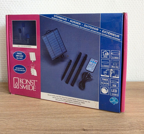 Konstsmide 3776 000 solar - 3776-000,