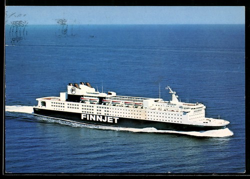 Ansichtskarte fährschiff - ansichtskarte,