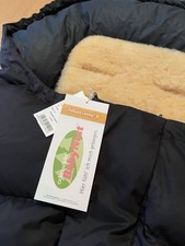Odenwälder Fußsack Lammy XL Lammfell Daune Kinderwagen Auto
