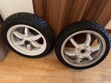 Suzuki Katana Ay50 LC Räder Satz Komplett (WEISS)