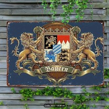 Deko Blechschild mit