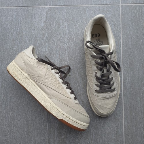 Reebok club end - reebok, chalk