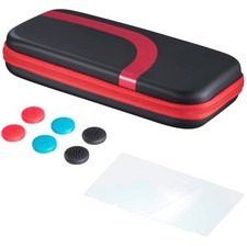 Hama Hardcase Tasche Hülle Aufbewahrung Schutz-Glas für Nintendo Switch Konsole