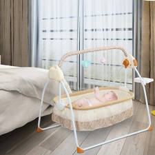 Auto Elektrische Babywiege Kinderbett, automatische Babyschaukel Babybett
