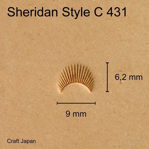 Punziereisen sheridan style - punziereisen,