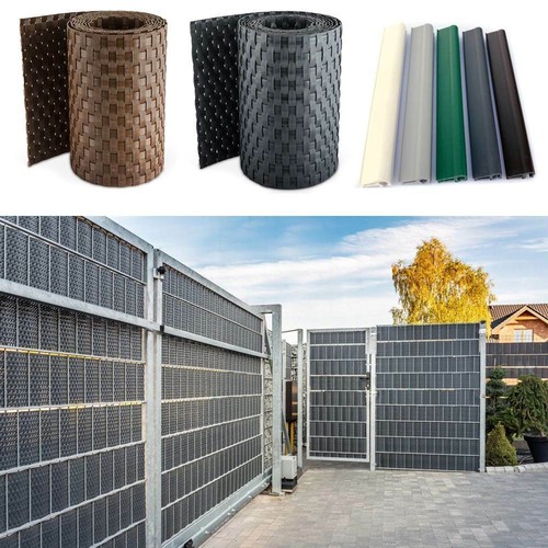 Sichtschutzstreifen rattan - sichtschutzstreifen,