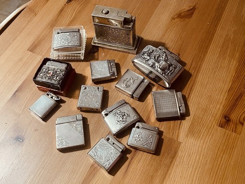13x silver feuerzeug - 13x,
