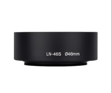 LN-46S Gegenlichtblende Universal Metall Ø 46mm inkl. Objektivdeckel Blende
